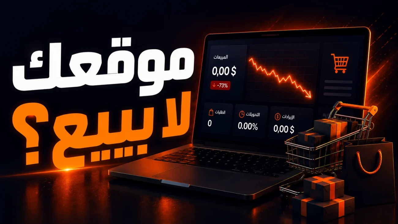 لماذا المواقع الإلكترونية لا تحقق مبيعات؟ أخطاء تصميم وتسويق تمنع تحويل الزوار إلى عملاء